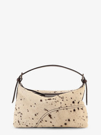 ATP Atelier Women's Vadena Pony Skin Shoulder Bag Brown