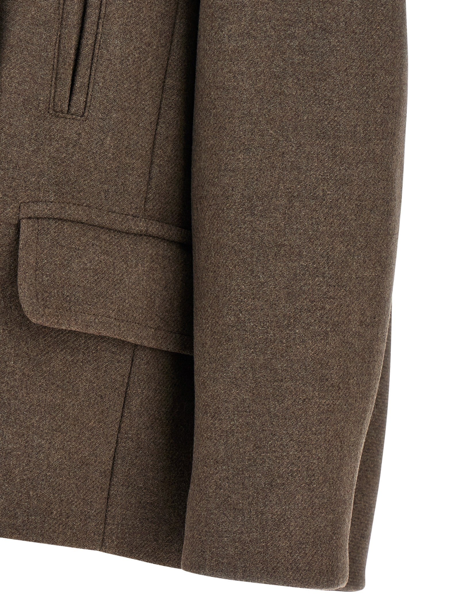 Dries Van Noten Vafel Coat Brown