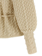 Zimmermann Vailant Wool Bauble Sweater White, view 4