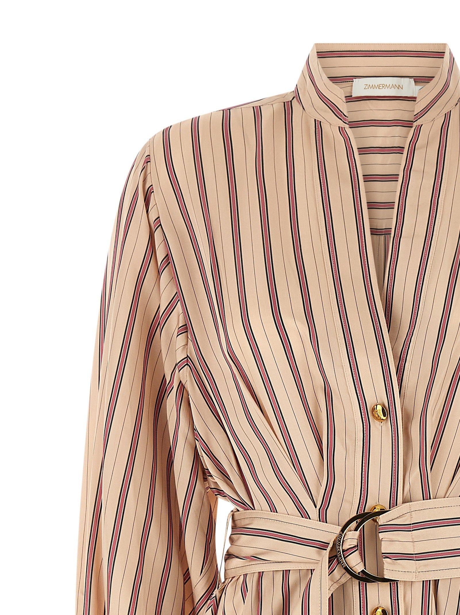 Zimmermann Vaillant Chemisier Dress Gold