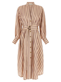 Zimmermann Vaillant Chemisier Dress Gold