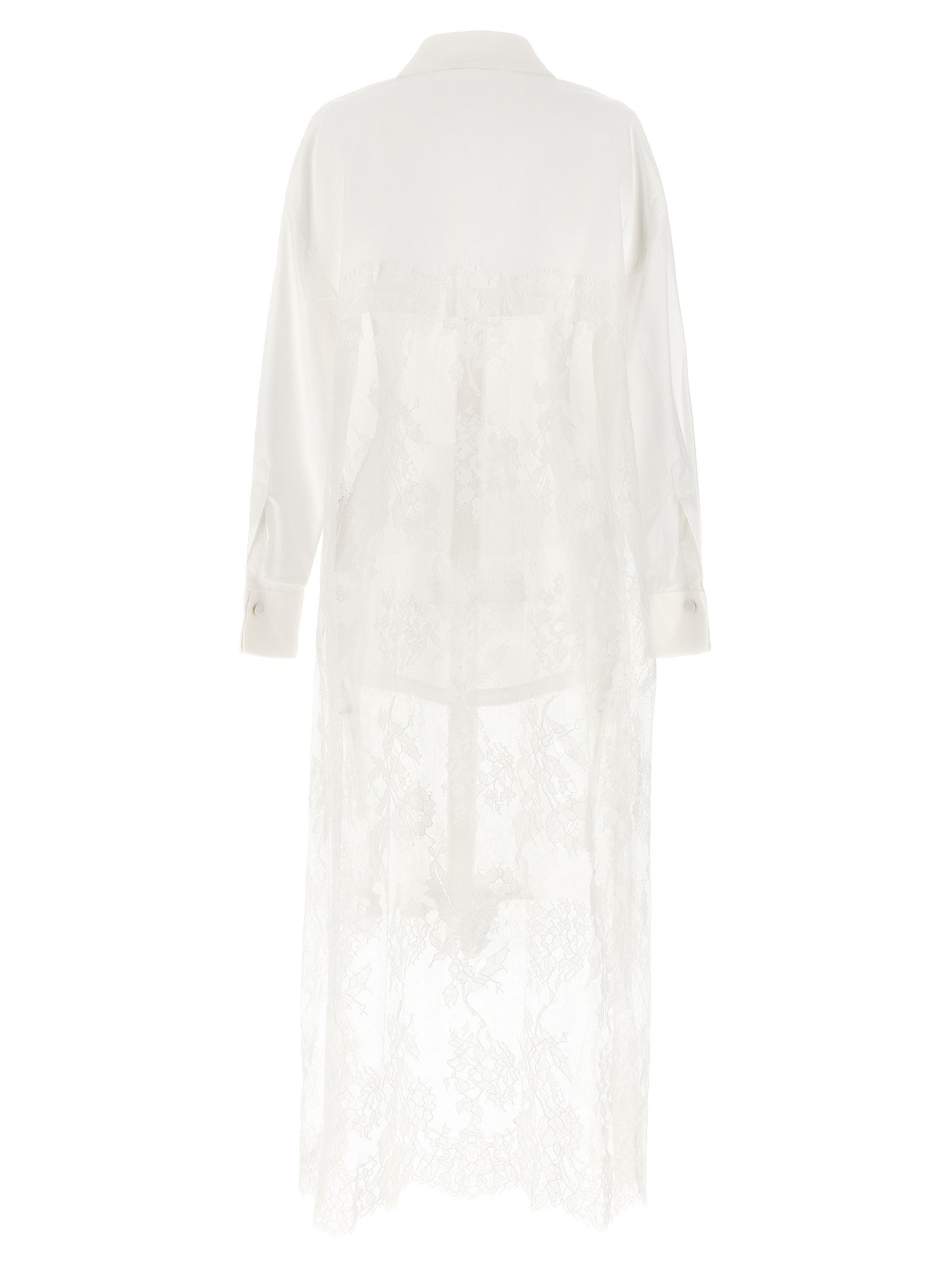 Zimmermann Vaillant Lace Dress White