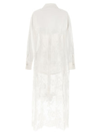 Zimmermann Vaillant Lace Dress White