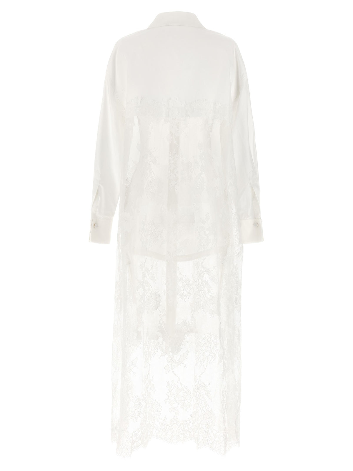 Zimmermann Vaillant Lace Dress White, view 2