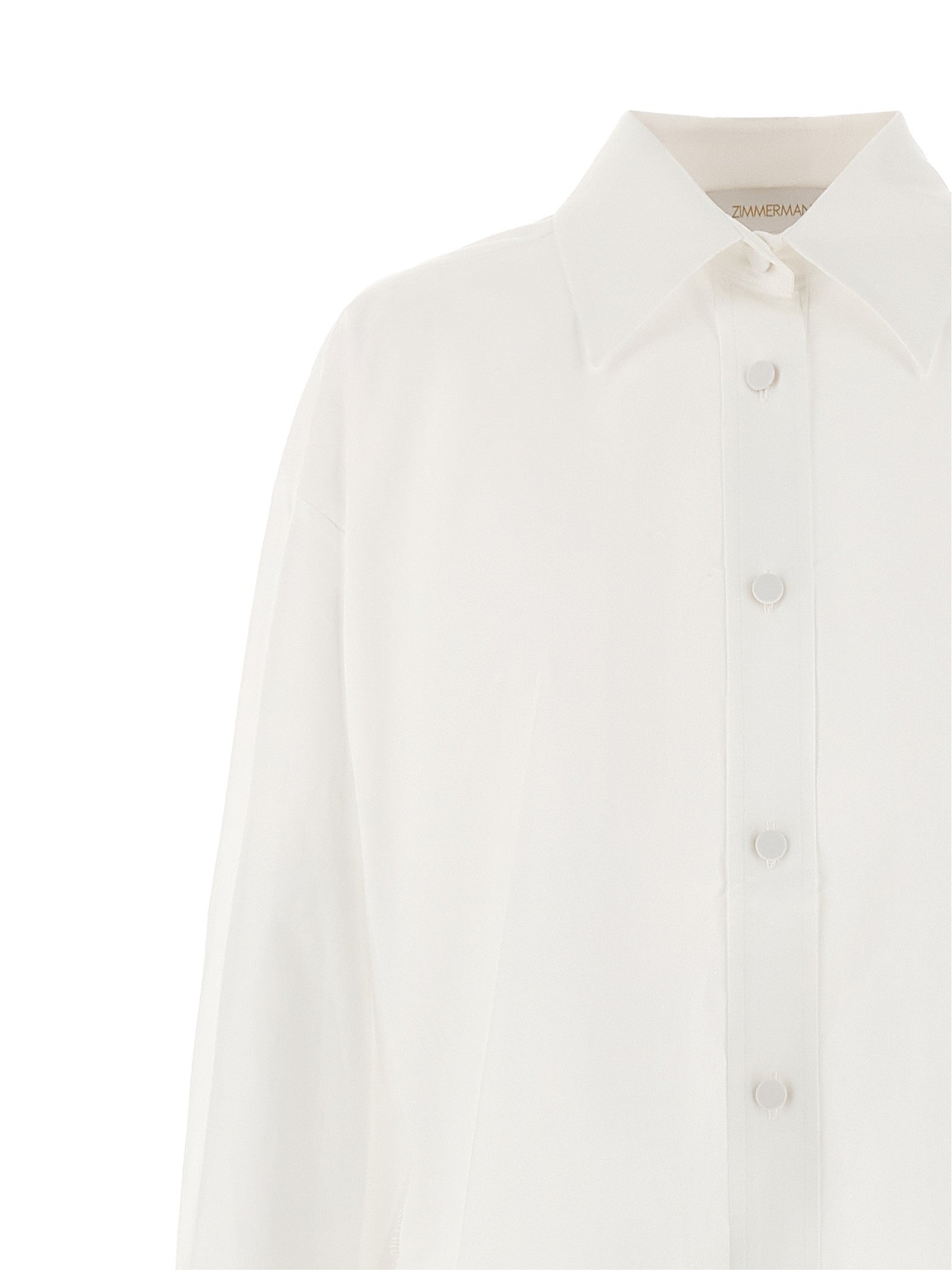 Zimmermann Vaillant Lace Dress White