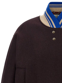 Dries Van Noten Valdi Bomber Jacket Purple