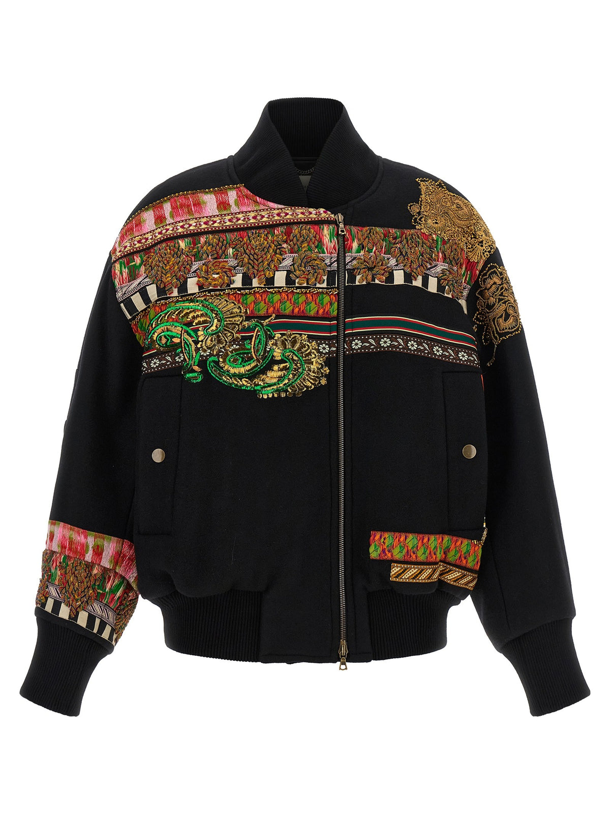 Dries Van Noten Valdi Bomber Jacket Gold