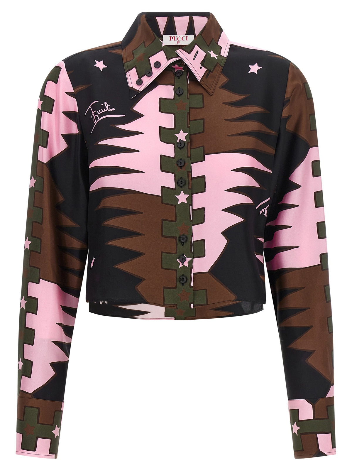 Emilio Pucci Valdimontone Shirt Gold
