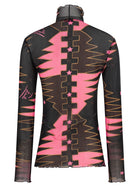 Emilio Pucci Valdimontone Tulle Top Gold
