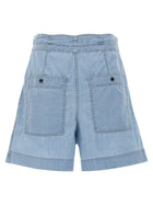 Isabel Marant Étoile Valdina Shorts Blue, view 2