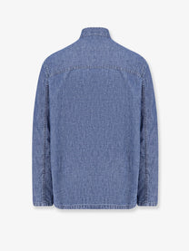 Valentino Men's Valentino Denim Sahariana Jacket Blue