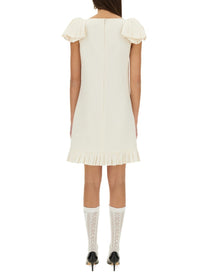 Valentino - Valentino Crepe Couture Short Dress - Women’s Clothing