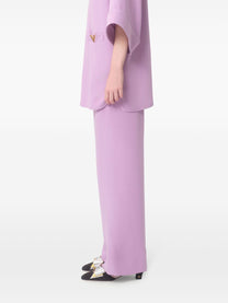 Valentino Valentino Silk Wide Leg Trousers Women’s Pants