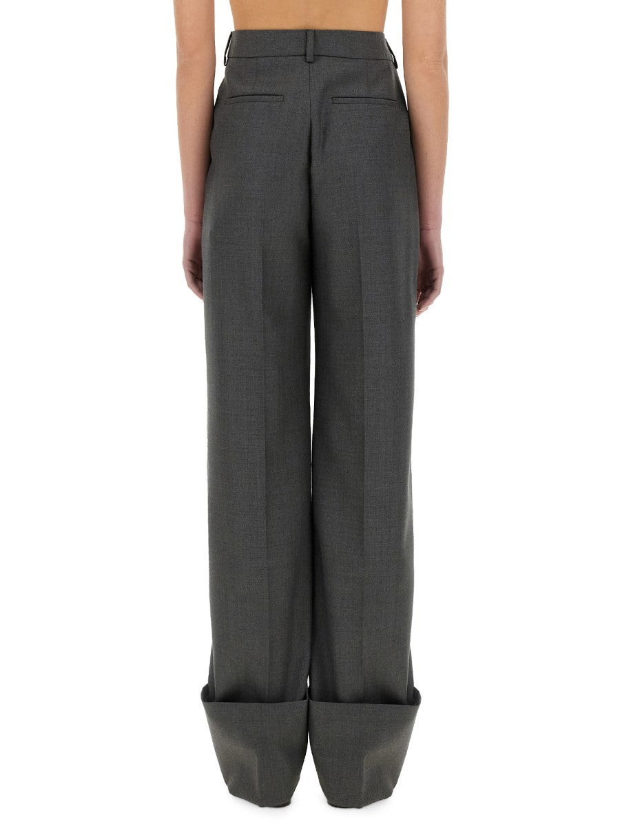 Valentino - Virgin Wool Pants - Home-&gt;Woman-&gt;Clothing-&gt;Trousers