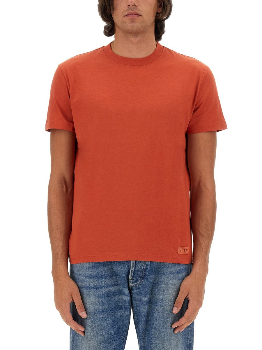 Valentino - Valentino T Shirt With Logo - Men’s Tops