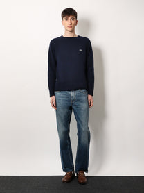 Valentino - Valentino Virgin Wool Sweater With Vlogo Embroidery - Men’s Knitwear