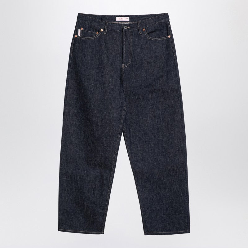 Valentino - Valentino Dark blue denim jeans - Jeans