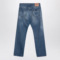Valentino - Valentino Blue washed-effect denim jeans - Jeans