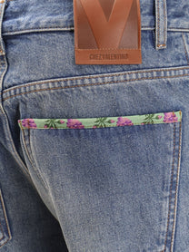 Valentino - Valentino Denim Pants - Woman-&gt;Clothing-&gt;Jeans
