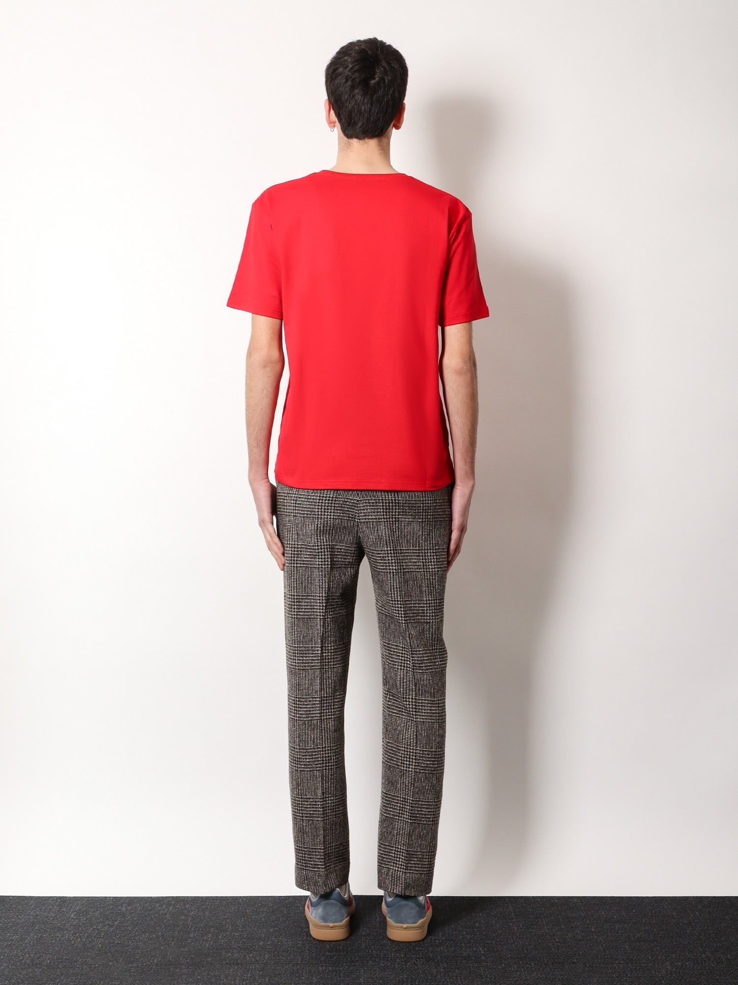 Valentino - Valentino Cotton T Shirt With ’Chez Valentino’ Print - Men’s Tops