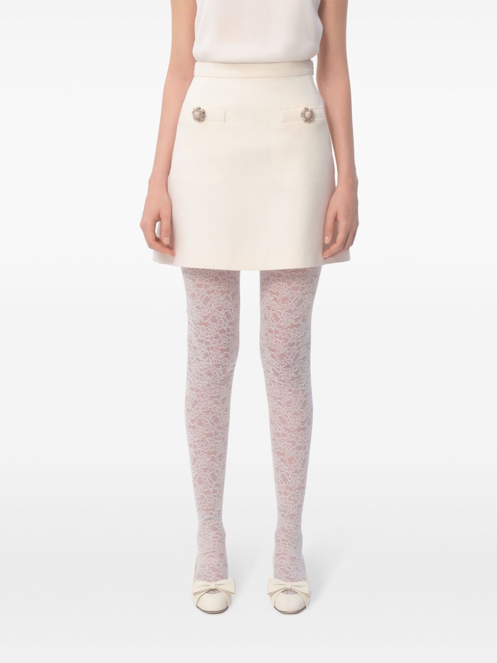 Valentino Valentino Crepe Couture Skirt Women’s Clothing