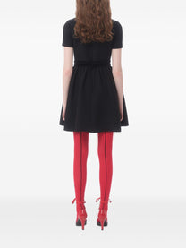 Valentino - Valentino crepe couture short dress with bows - Women’s Clothing