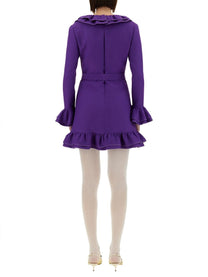 Valentino - Valentino Crepe Couture Short Dress - Women’s Clothing