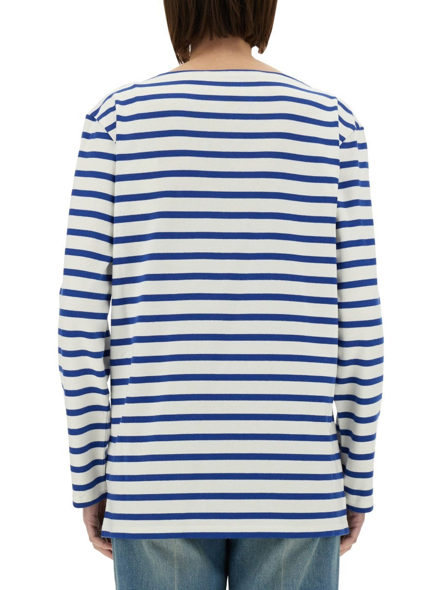 Valentino - Valentino Cotton Long Sleeve T Shirt With Print - Woman-&gt;Clothing-&gt;t-shirts