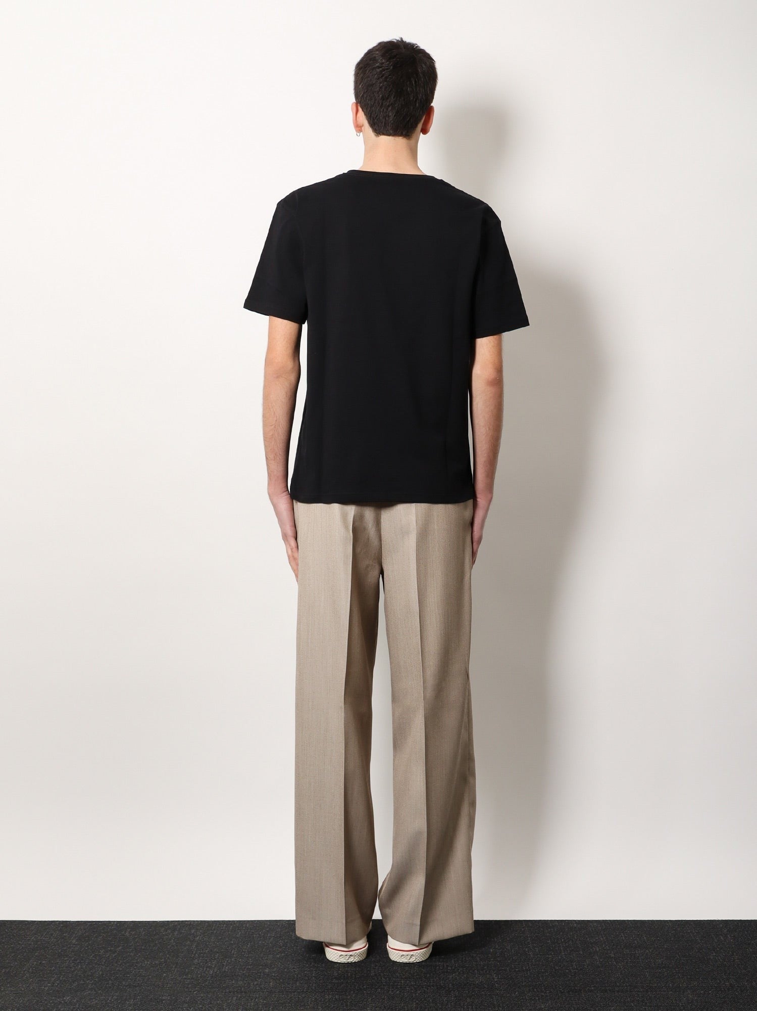Valentino - Valentino Cotton T Shirt With ’Chez Valentino’ Print - Men’s Tops