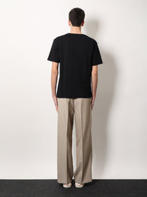 Valentino - Valentino Cotton T Shirt With ’Chez Valentino’ Print - Men’s Tops