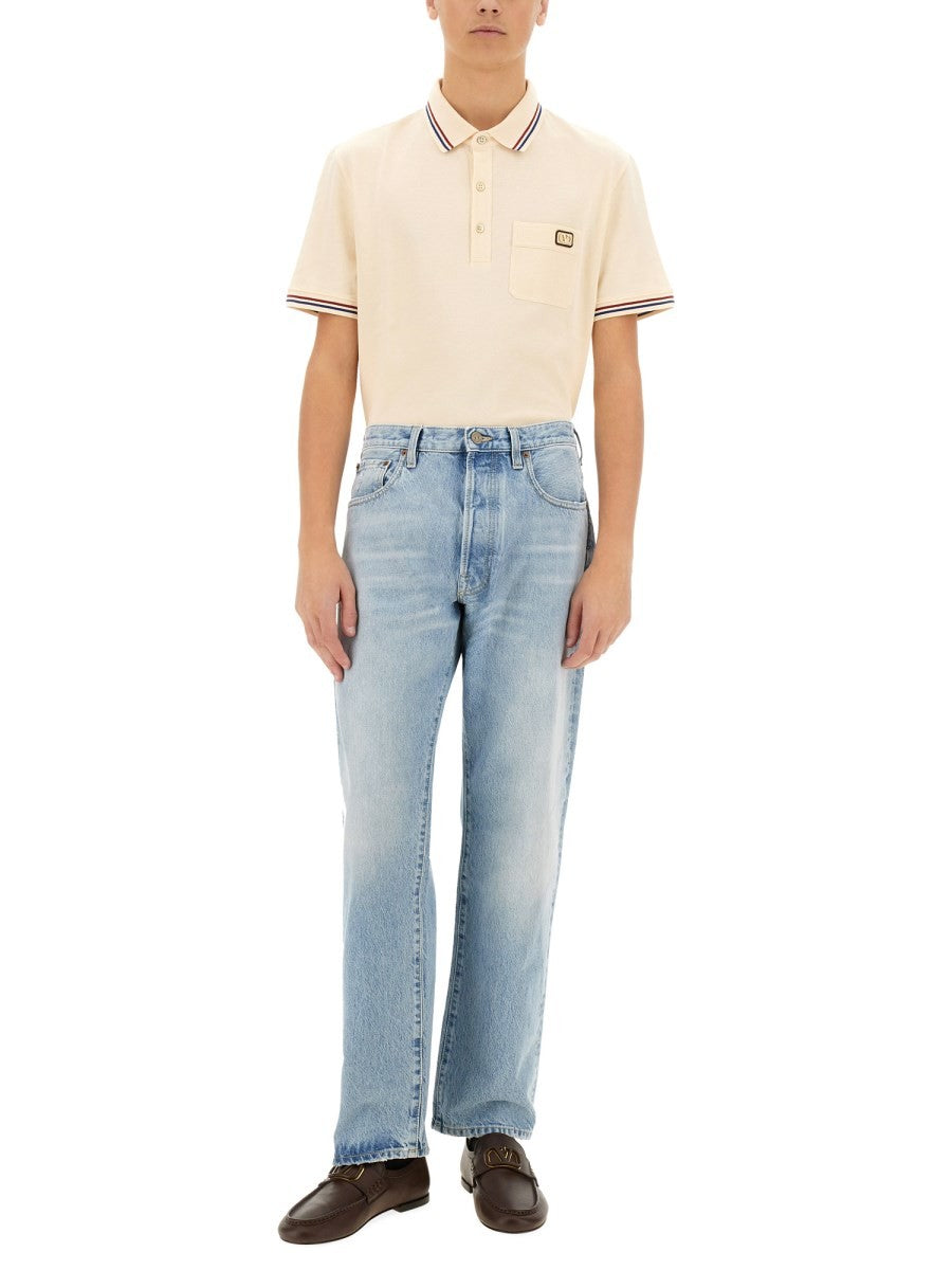 Valentino - Denim Pants - Home-&gt;Man-&gt;Clothing-&gt;Jeans