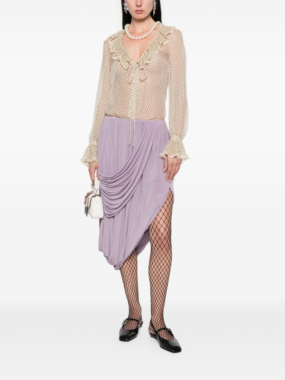 Valentino - Valentino Shirts Beige - Women’s Tops
