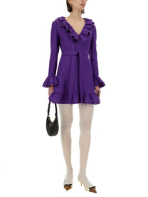 Valentino - Valentino Crepe Couture Short Dress - Women’s Clothing