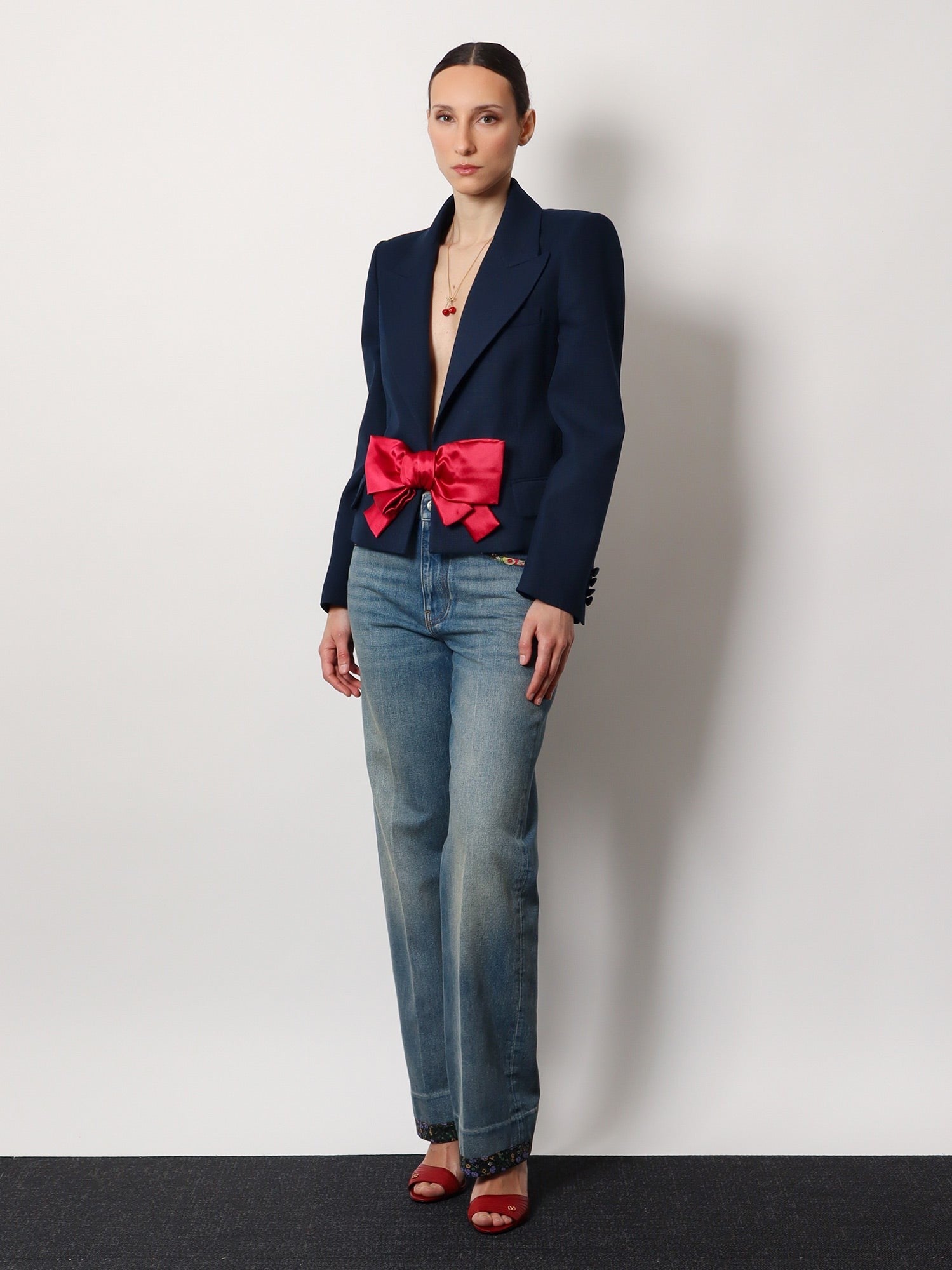 Valentino - Valentino Denim Pants - Woman-&gt;Clothing-&gt;Jeans