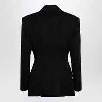 Valentino - Valentino Black wool double-breasted jacket - Jackets