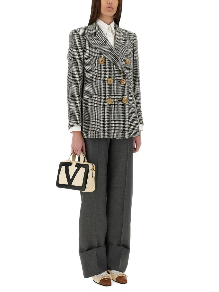Valentino - Virgin Wool Pants - Home-&gt;Woman-&gt;Clothing-&gt;Trousers