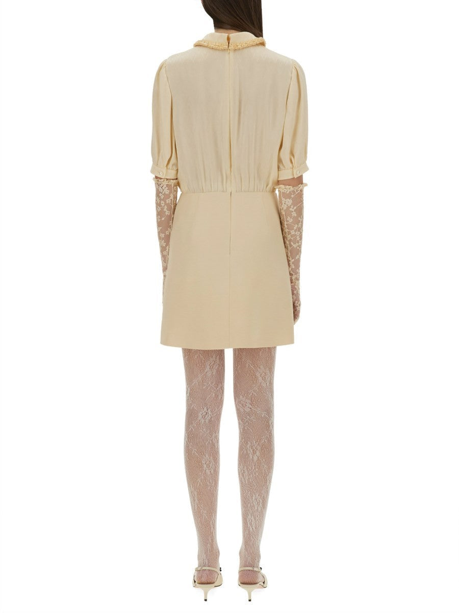 Valentino - Crepe Couture Short Dress - Home-&gt;Woman-&gt;Clothing-&gt;Dresses