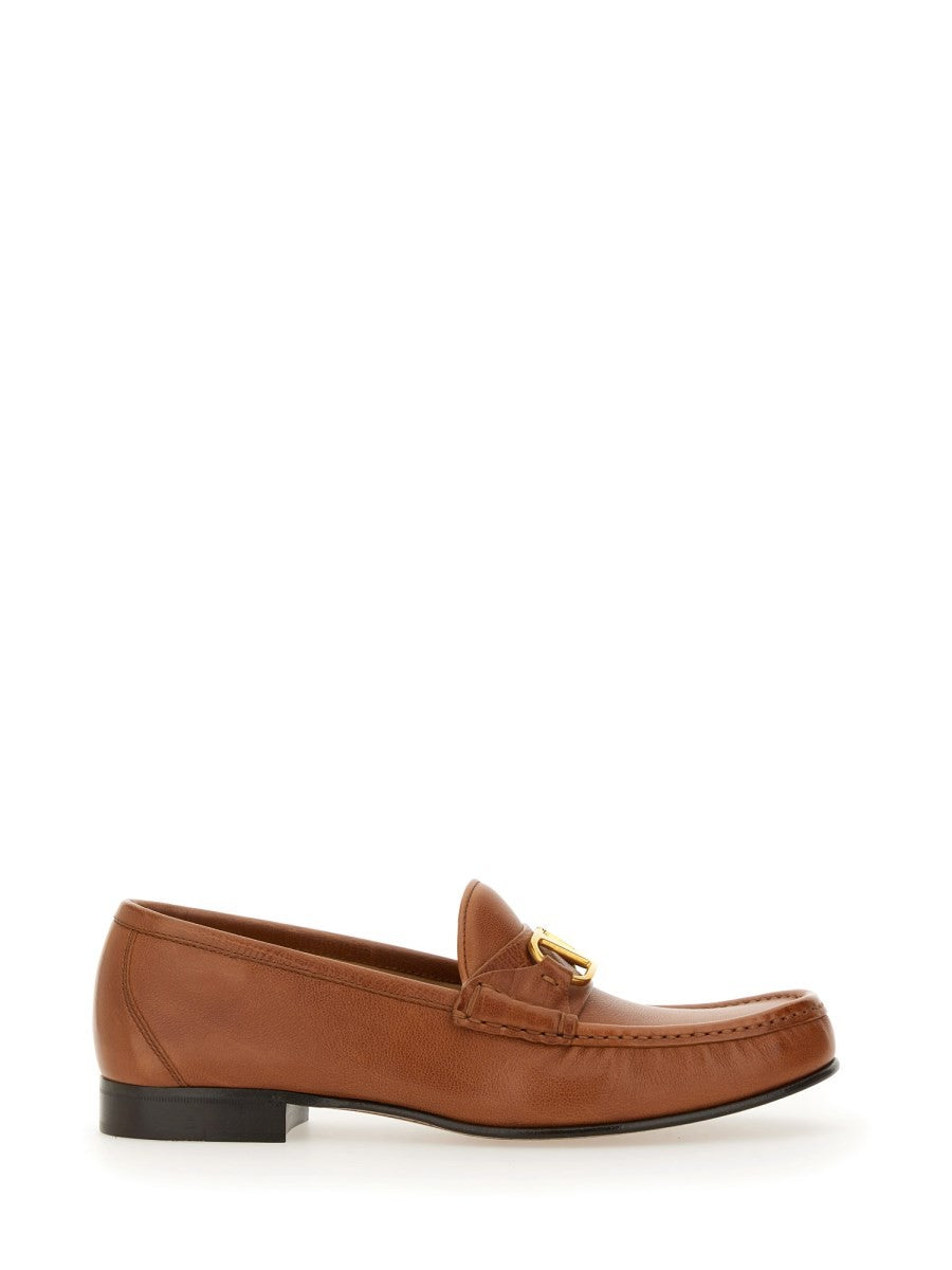Valentino Garavani - Valentino Garavani Moccasin ’Vlogo Signature’ - Women’s Shoes
