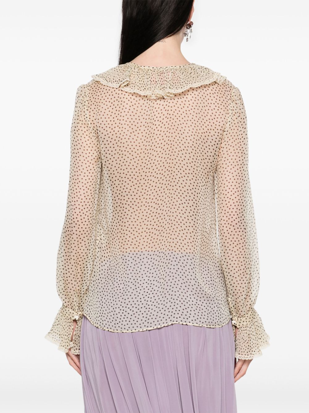 Valentino - Valentino Shirts Beige - Women’s Tops