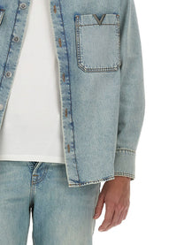Valentino - Valentino Denim Shirt - Men’s Outerwear