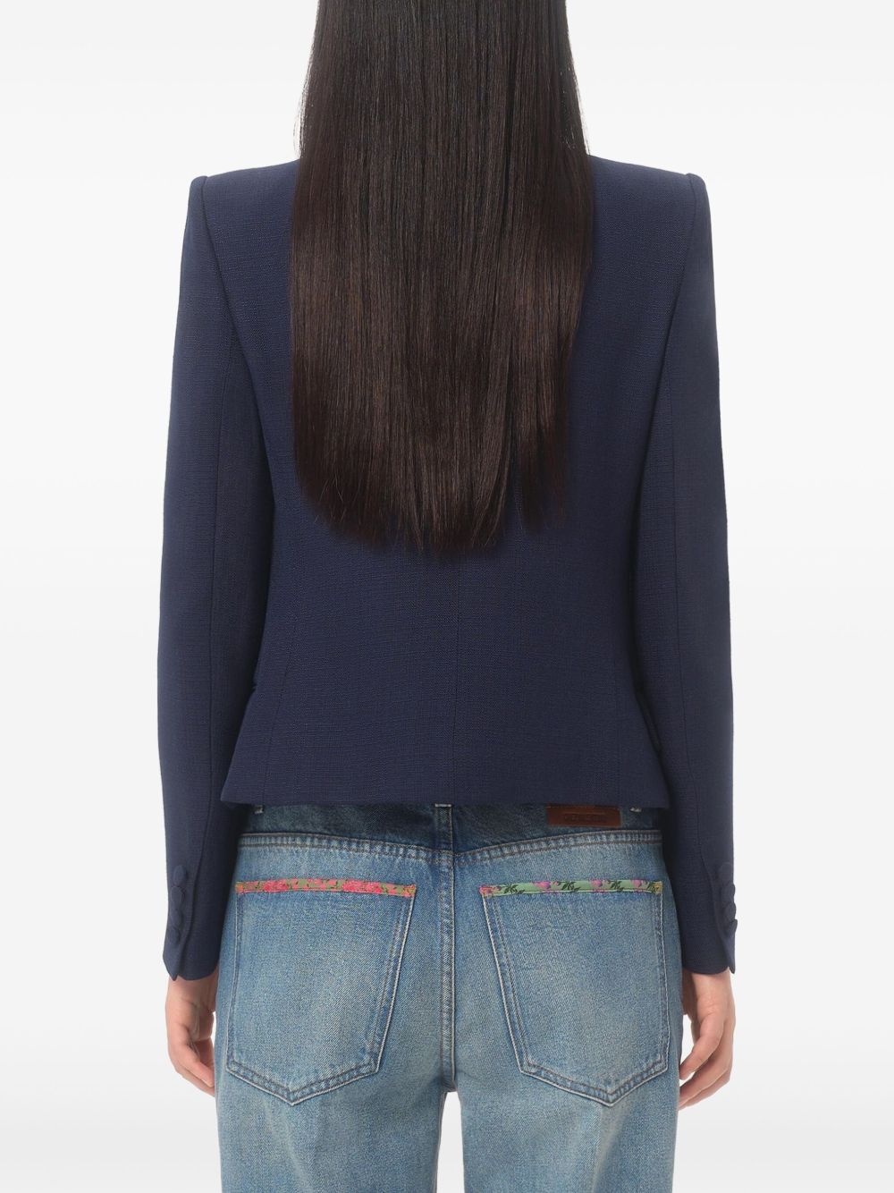 Valentino Valentino Bow detail single breasted blazer Women’s Clothing