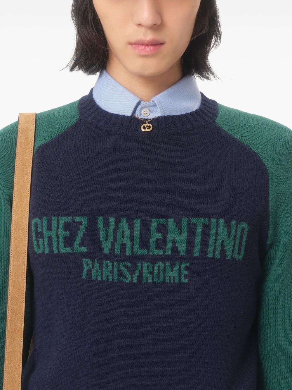 Valentino - Valentino Sweaters Blue - Topwear