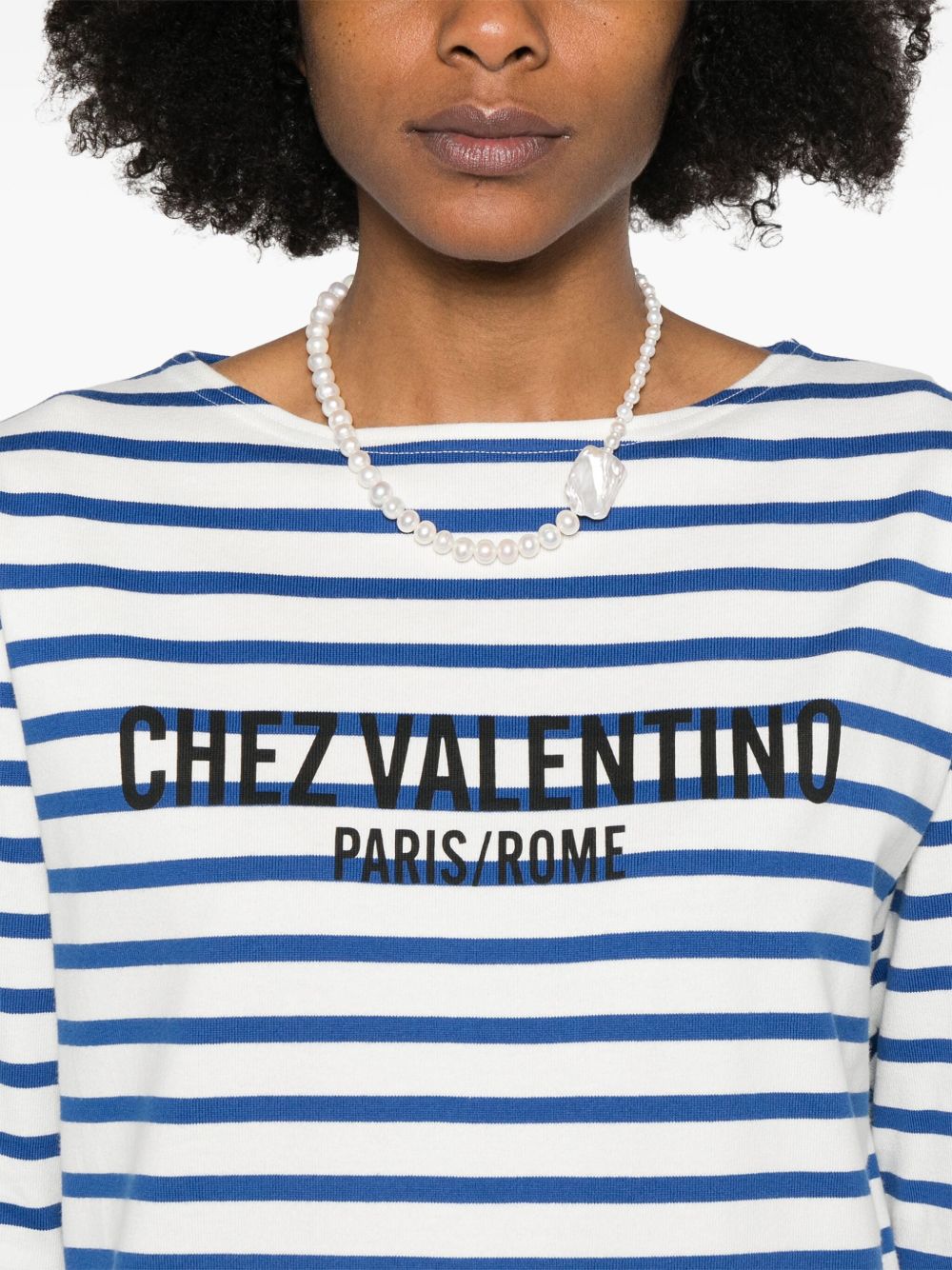 Valentino Valentino striped T shirt Women’s Tops