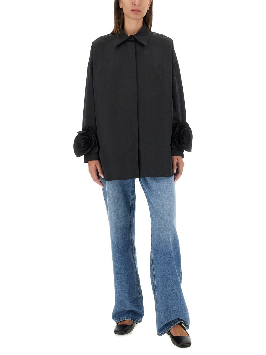 Valentino - Valentino Micro Faille Jacket - Women’s Outerwear