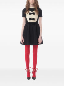 Valentino - Valentino crepe couture short dress with bows - Women’s Clothing
