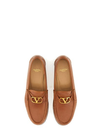 Valentino Garavani - Valentino Garavani Moccasin ’Vlogo Signature’ - Women’s Shoes