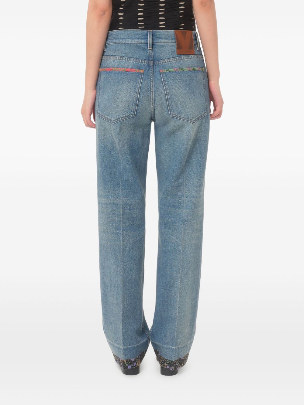 Valentino Valentino Denim Boyfriend Jeans Women’s Clothing