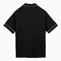 Valentino - Valentino Black silk bowling shirt - Shirts
