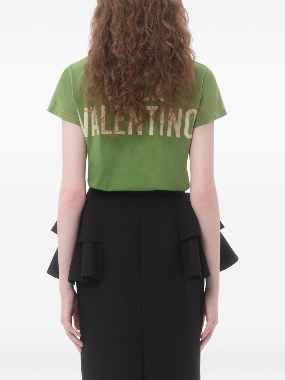 Valentino - Valentino T-shirts and Polos Green - Topwear