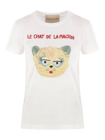 Valentino - Valentino T-shirts and Polos Ivory - Topwear